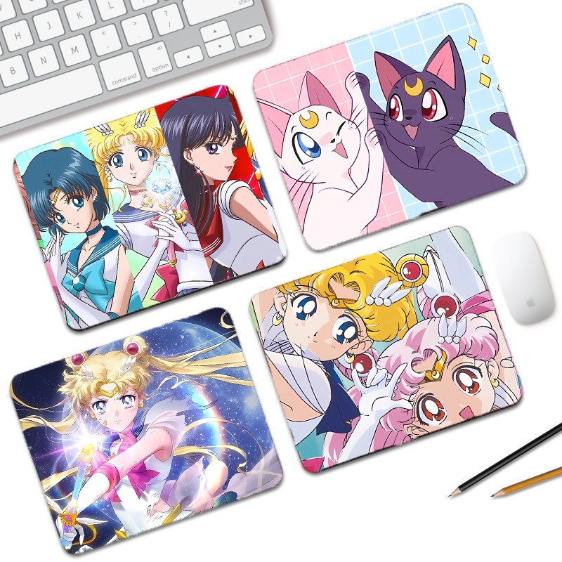 Desk Setup Cute - Podkładka pod mysz Sailor Moon Kawaii,