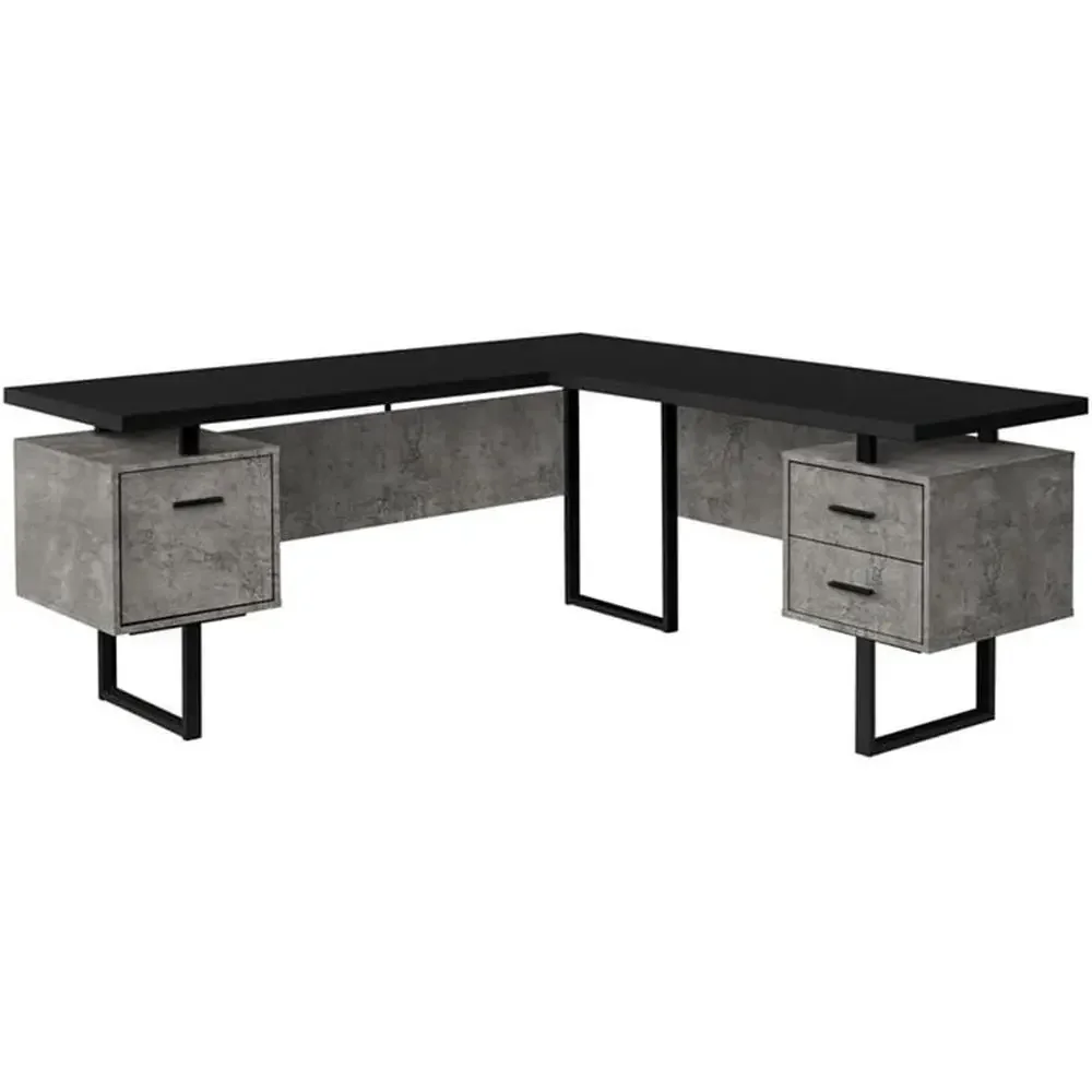 Desk Setup L Shaped - Biurko komputerowe w kształcie litery L,