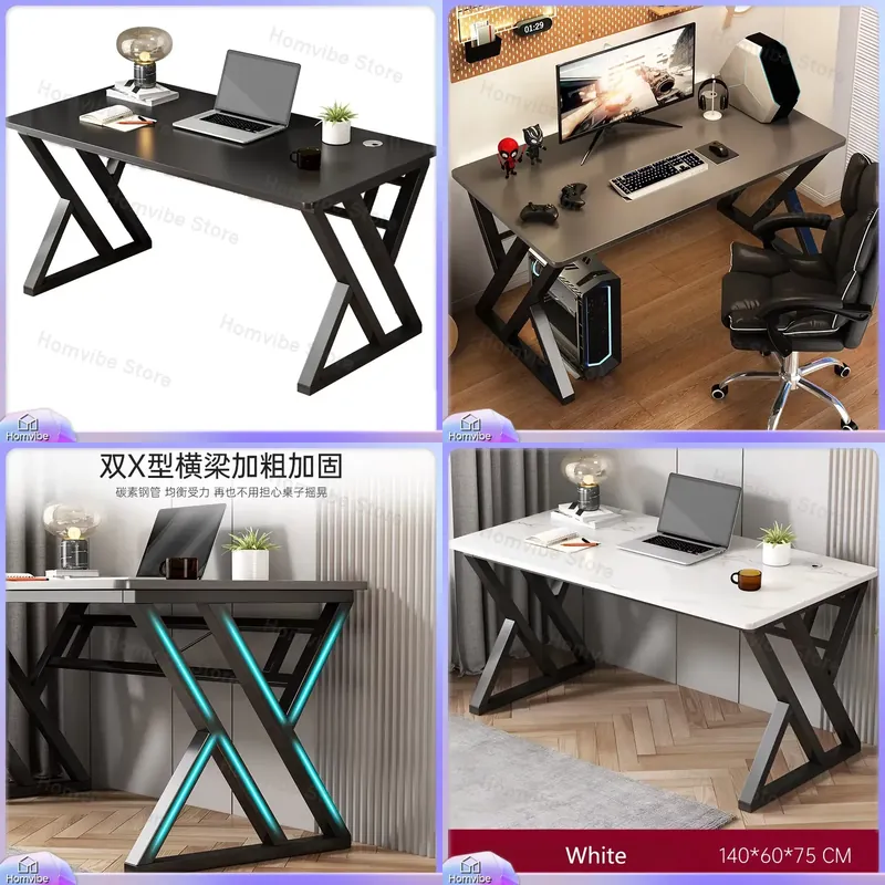 Desk Setup L Shaped - Nowoczesne minimalistyczne biurko komputerowe do domowego