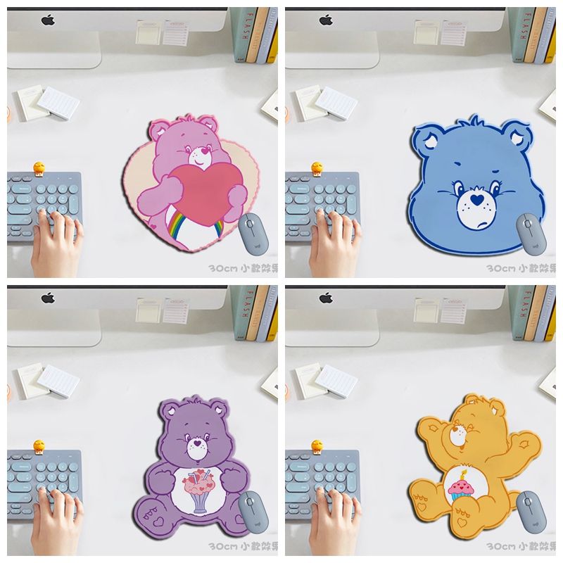 Desk Setup Cute - Podkładka pod mysz z motywem Care