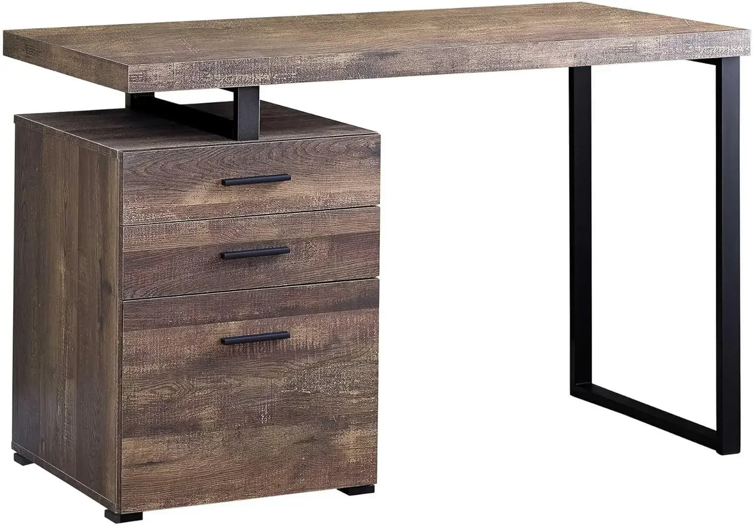 Desk Setup L Shaped - Biurko komputerowe z szafką na dokumenty