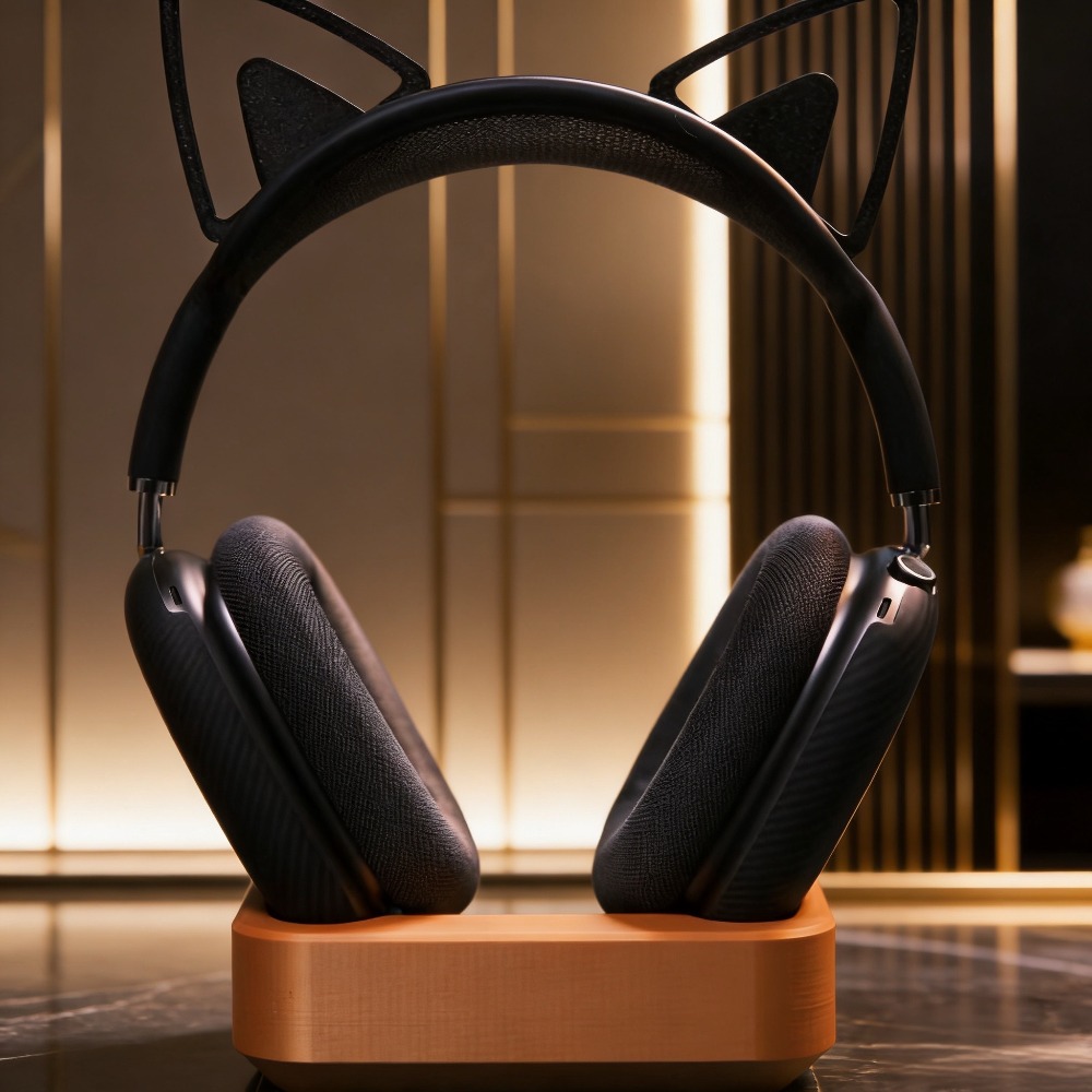 Desk Setup Headphone Stand - Komora do spania na słuchawki, dopasowana