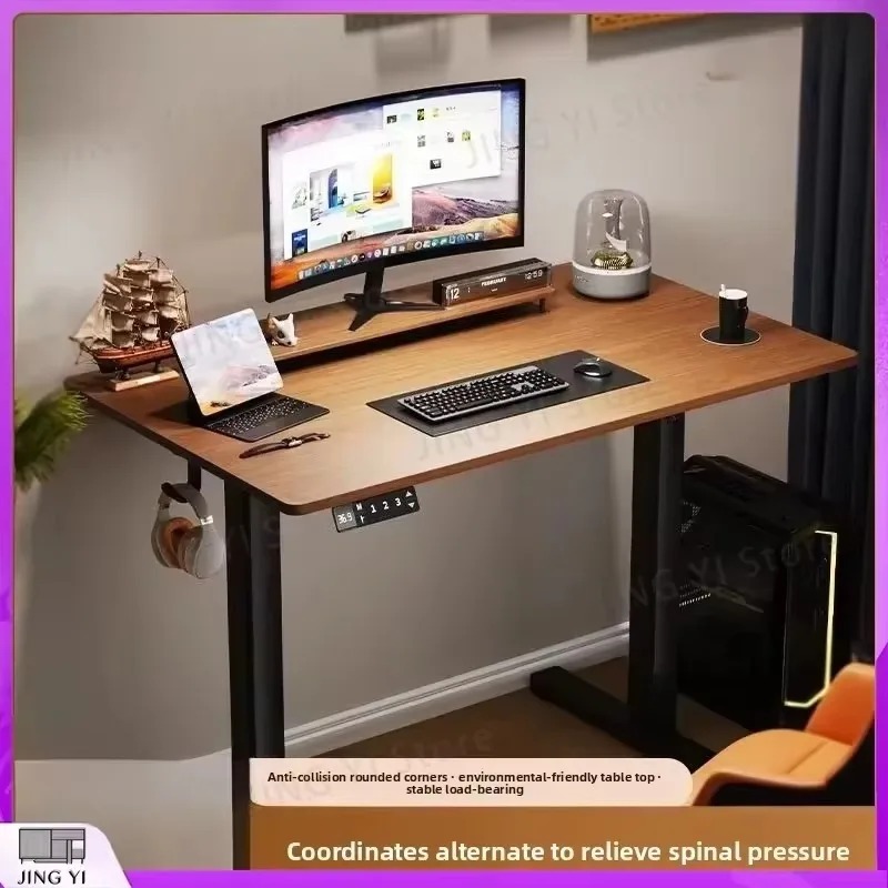 Desk Setup For Studying - Elektryczne biurko stojące z regulacją wysokości,