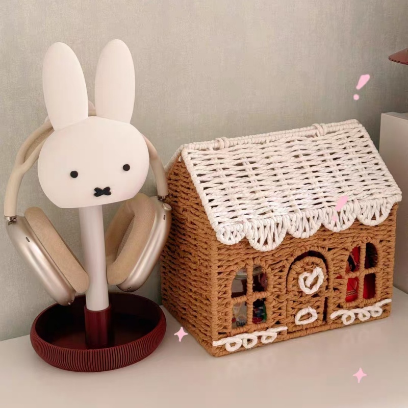 Desk Setup Headphone Stand - Stojak na słuchawki gamingowe Anime Miffy,