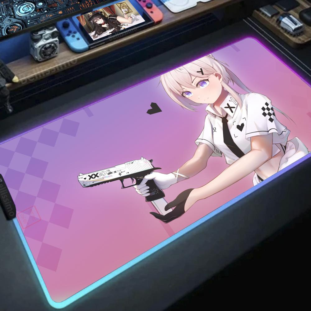 Desk Setup Diy - Dziewczyna z bronią Anime DIY gry