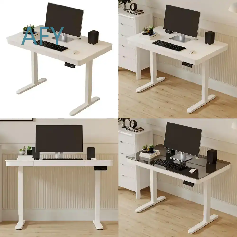 Desk Setup For Studying - Inteligentne biurko elektryczne z regulacją wysokości