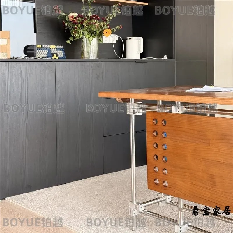Biurko z litego drewna Bauhaus – Desk Setup L Shaped recenzja i cena