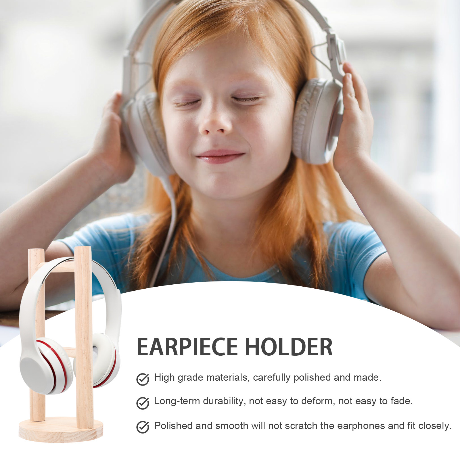 Stojak na słuchawki z prawdziw – Desk Setup Headphone Stand recenzja i cena