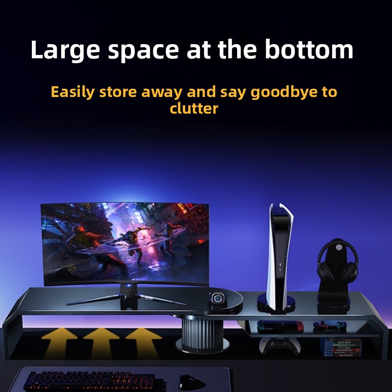 Podstawka pod dwa monitory do  – Desk Setup Living Room recenzja i cena