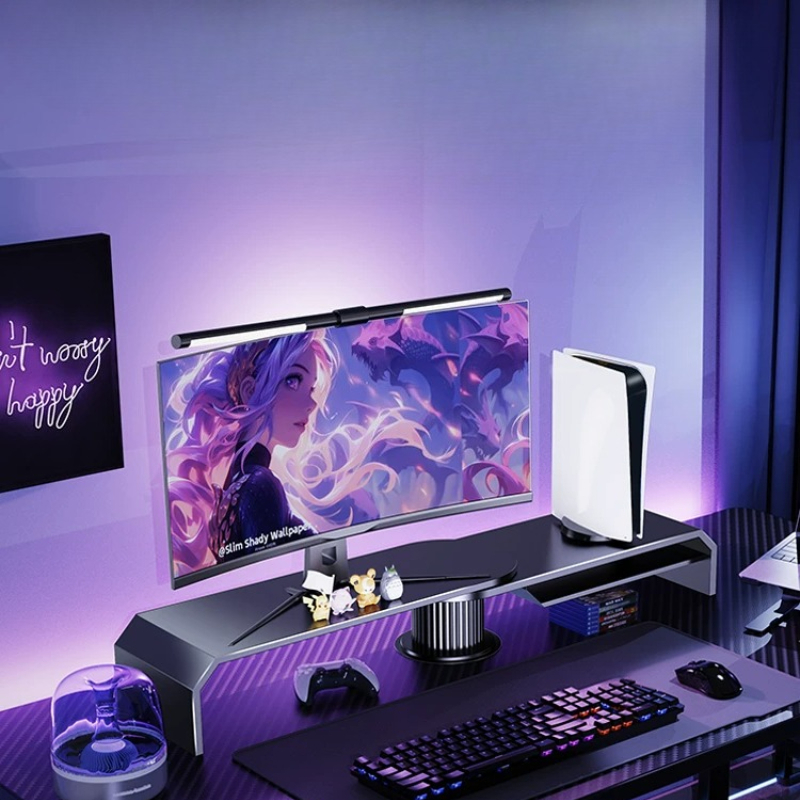 Podstawka pod dwa monitory do  – Desk Setup Living Room recenzja i cena