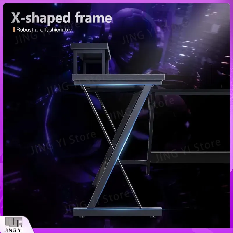 Biurko gamingowe w kształcie l – Desk Setup L Shaped recenzja i cena