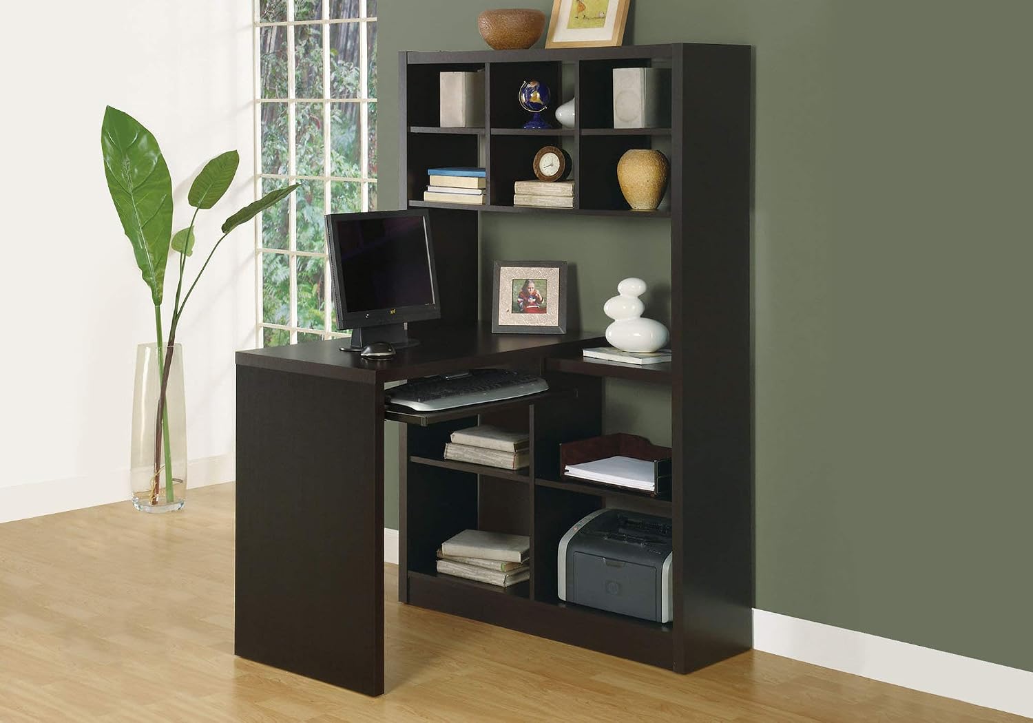 Biurko narożne z regulowanymi  – Desk Setup Corner recenzja i cena