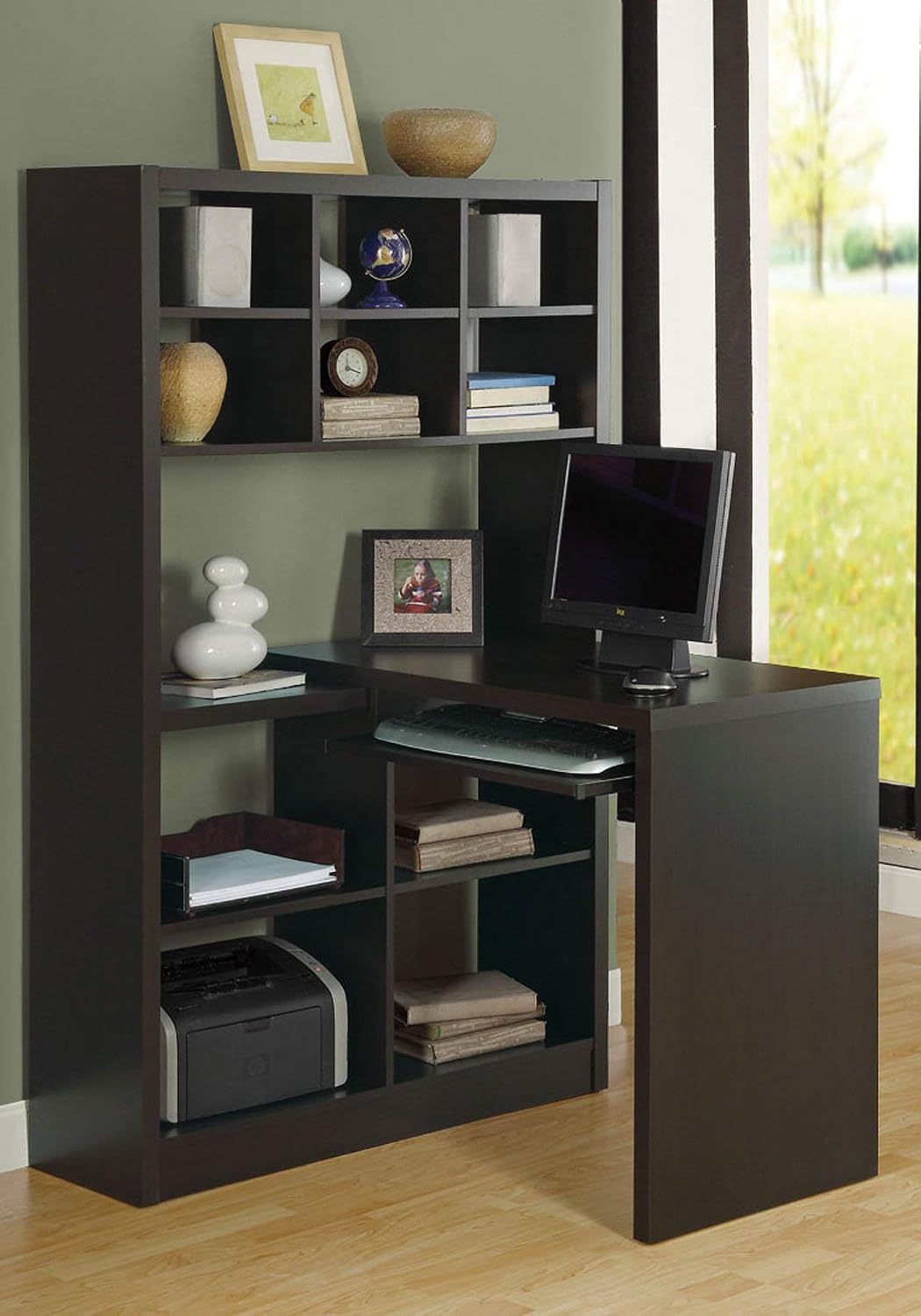 Biurko narożne z regulowanymi  – Desk Setup Corner recenzja i cena