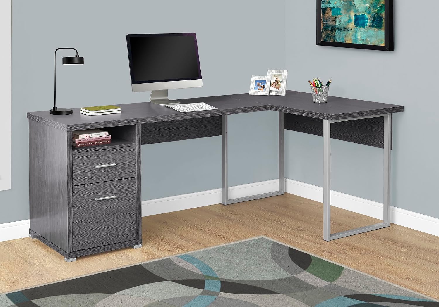 Biurko Komputerowe I 7257, Do  – Desk Setup L Shaped recenzja i cena