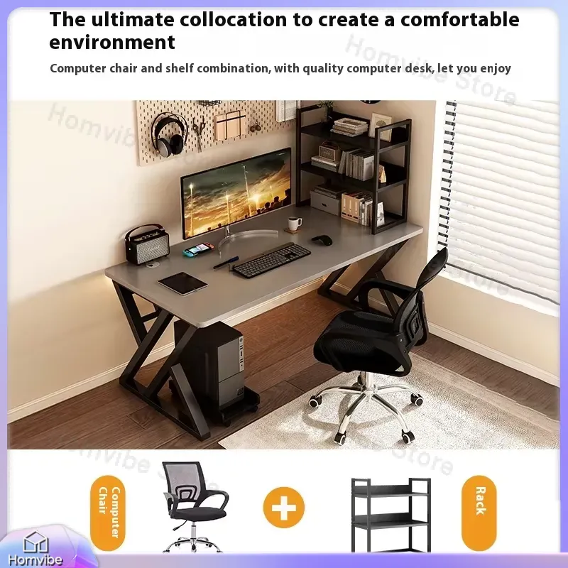 Nowoczesne drewniane biurko ko – Desk Setup L Shaped recenzja i cena
