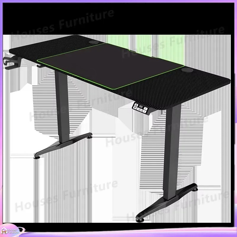 Duże biurko gamingowe z oświet – Desk Setup L Shaped recenzja i cena