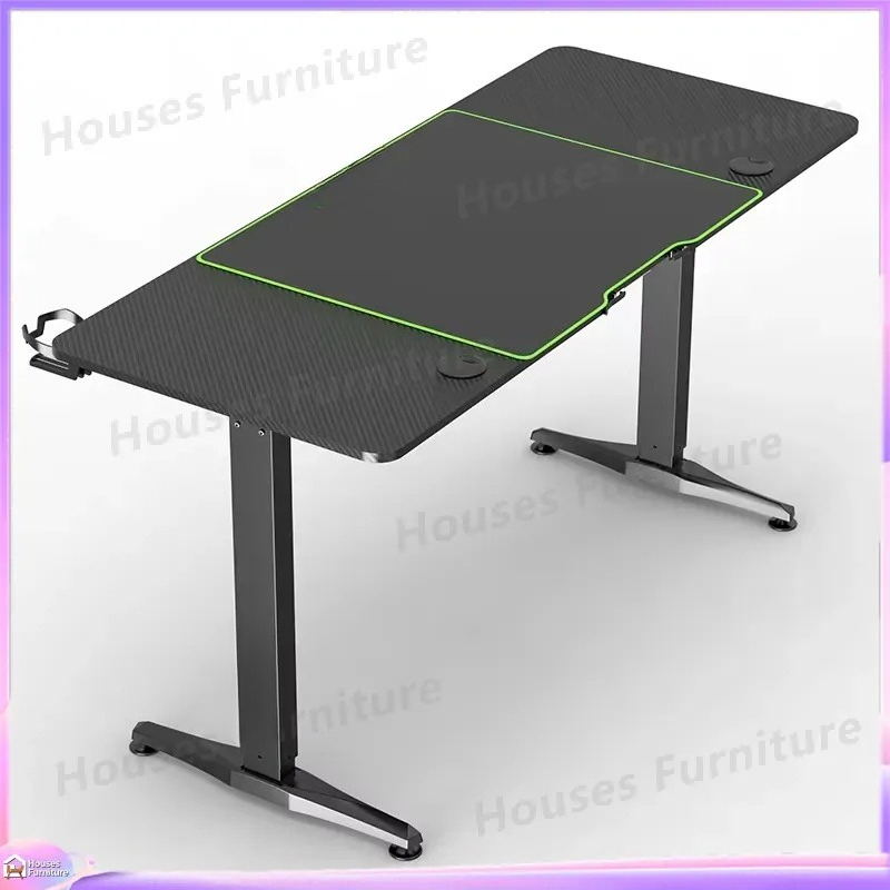 Duże biurko gamingowe z oświet – Desk Setup L Shaped recenzja i cena