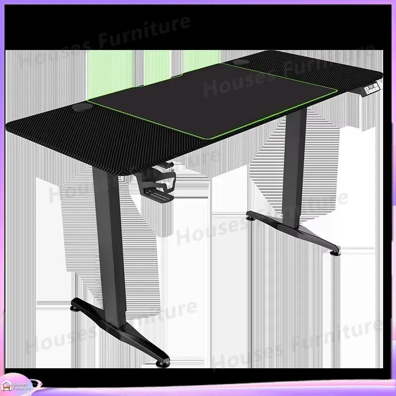 Duże biurko gamingowe z oświet – Desk Setup L Shaped recenzja i cena