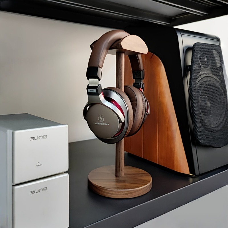 PGY Drewniany Stojak na Słucha – Desk Setup Headphone Stand recenzja i cena